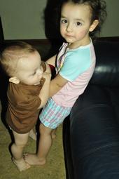 nevaeh and her bubbu